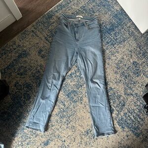 Abercrombie & Fitch Light Blue Straight Leg Jeans